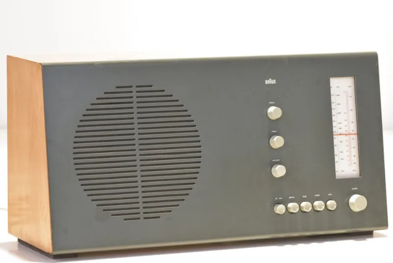 Pamono RT 20 Table Radio by Dieter Rams for Braun Ag, Germany, 1961> Electronics