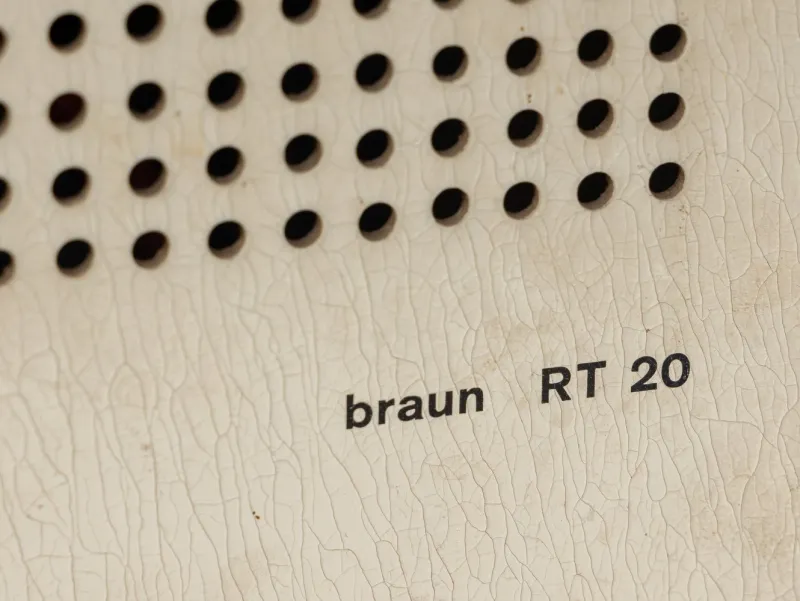 Pamono RT 20 Table Radio by Dieter Rams for Braun, 1960s> Electronics