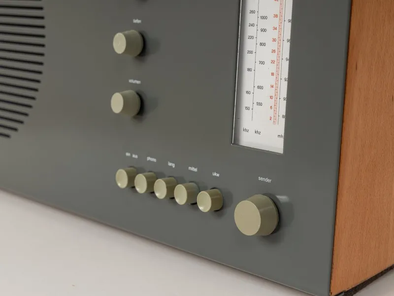 Pamono RT 20 Table Radio by Dieter Rams for Braun, 1960s> Electronics