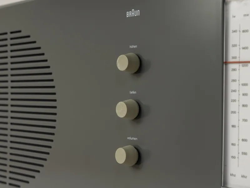 Pamono RT 20 Table Radio by Dieter Rams for Braun, 1960s> Electronics