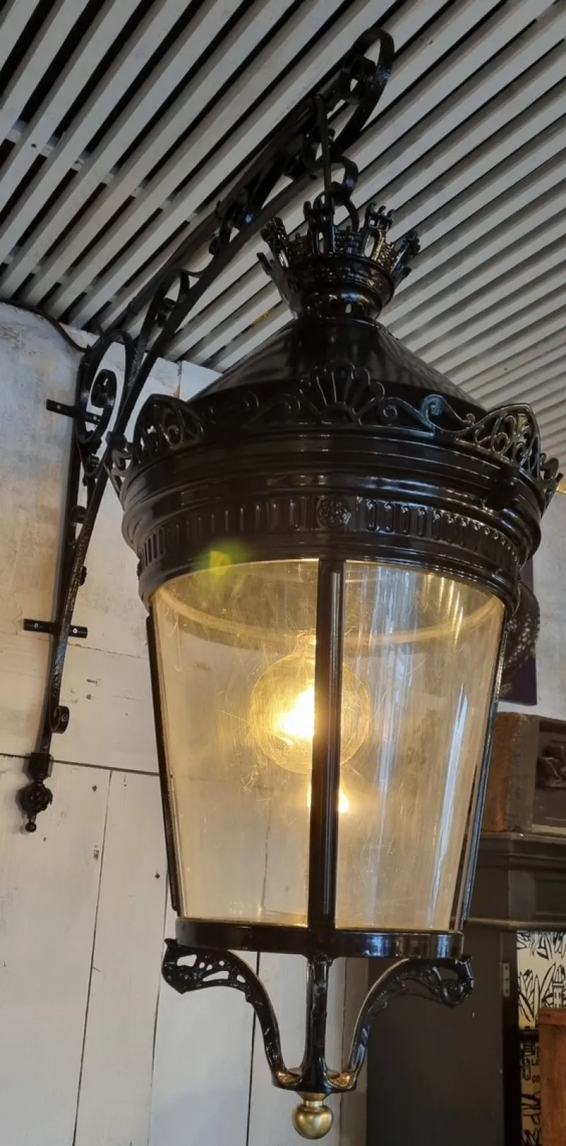 Pamono Rue De La Paix Street Lantern, 1960s