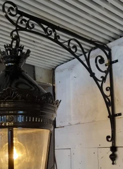 Pamono Rue De La Paix Street Lantern, 1960s