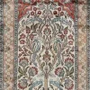 Pamono Rug in Beige with Floral Pictorial Patterns from R&K Principal Jahanshah Nazmiyal