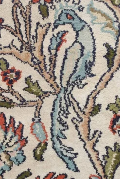 Pamono Rug in Beige with Floral Pictorial Patterns from R&K Principal Jahanshah Nazmiyal