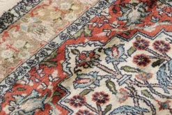 Pamono Rug in Beige with Floral Pictorial Patterns from R&K Principal Jahanshah Nazmiyal