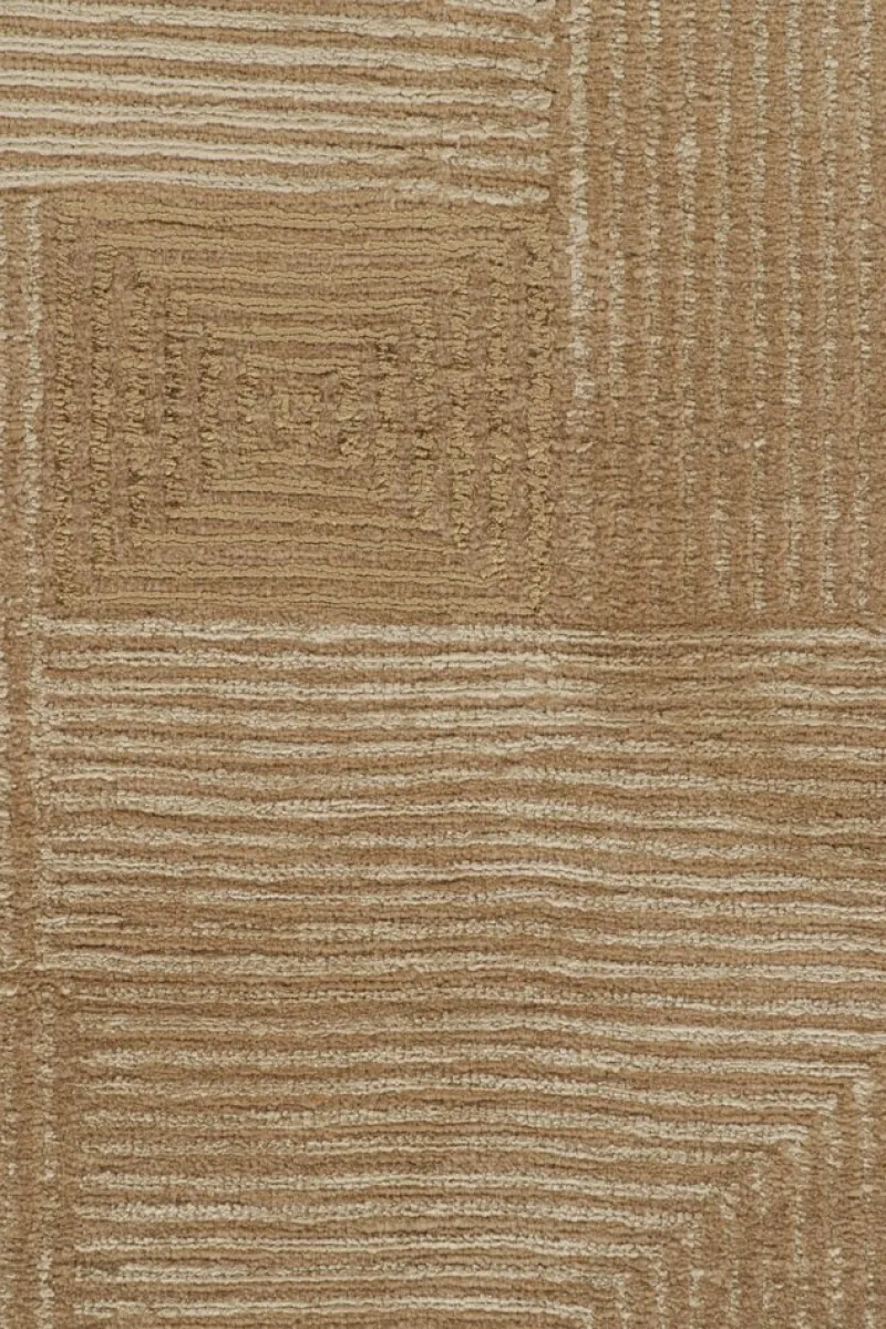 Pamono Rug in Beige-Brown Geometric Patterns from R&K Principal Jahanshah Nazmiyal> Carpets & Textiles|Carpets & Textiles