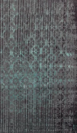 Pamono Rug in Blue and Gray Abstract Pattern from R&K Principal Jahanshah Nazmiyal> Carpets & Textiles|Carpets & Textiles
