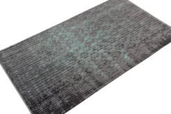 Pamono Rug in Blue and Gray Abstract Pattern from R&K Principal Jahanshah Nazmiyal> Carpets & Textiles|Carpets & Textiles