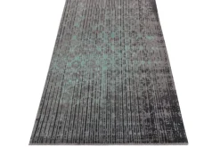 Pamono Rug in Blue and Gray Abstract Pattern from R&K Principal Jahanshah Nazmiyal><noscript><img width=
