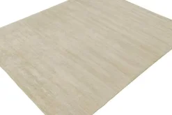 Best Pamono Rug in Ivory Tone-on-Tone Stripe from R&K Principal Jahanshah Nazmiyal