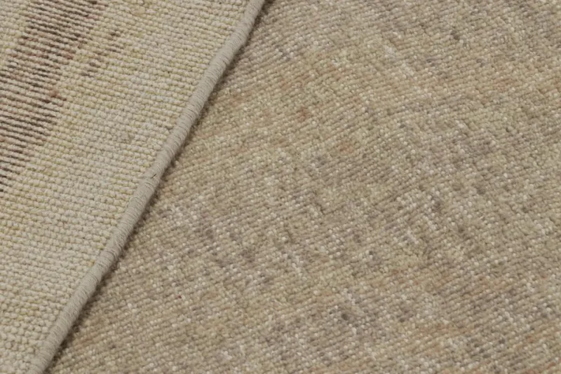 Online Pamono Rug in Taupe with Geometric Patterns from R&K Principal Jahanshah Nazmiyal