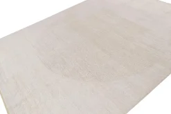Pamono Rug in White with Subtle Circle Pattern from R&K Principal Jahanshah Nazmiyal> Carpets & Textiles|Carpets & Textiles