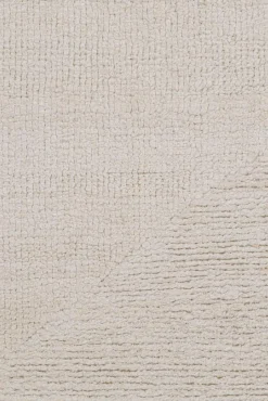 Pamono Rug in White with Subtle Circle Pattern from R&K Principal Jahanshah Nazmiyal><noscript><img width=