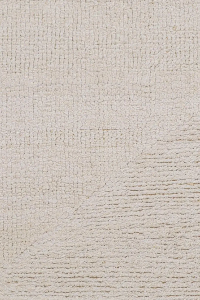 Pamono Rug in White with Subtle Circle Pattern from R&K Principal Jahanshah Nazmiyal> Carpets & Textiles|Carpets & Textiles