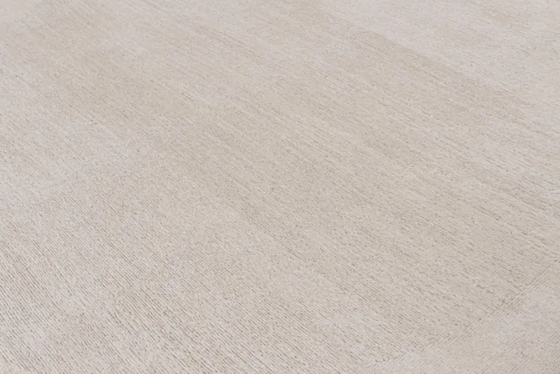 Pamono Rug in White with Subtle Circle Pattern from R&K Principal Jahanshah Nazmiyal> Carpets & Textiles|Carpets & Textiles