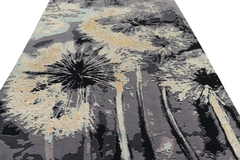 Pamono Rug with Abstract Floral Pattern Dandelion from R&K Principal Jahanshah Nazmiyal> Carpets & Textiles|Carpets & Textiles
