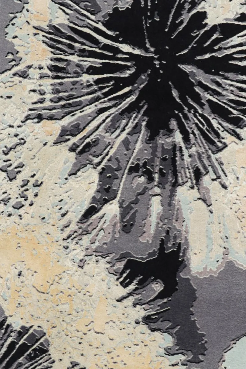 Pamono Rug with Abstract Floral Pattern Dandelion from R&K Principal Jahanshah Nazmiyal> Carpets & Textiles|Carpets & Textiles