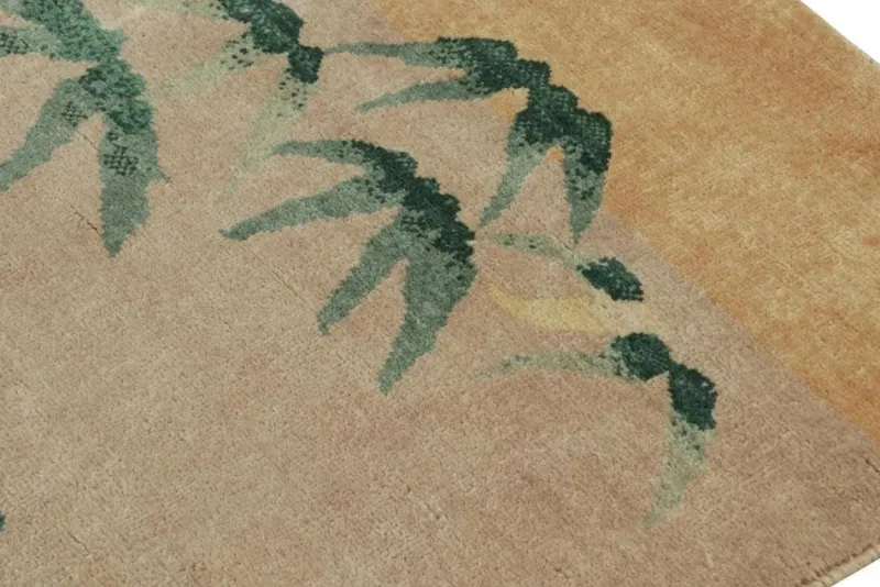 Pamono Rug with Bamboo Floral Patterns from R&K Principal Jahanshah Nazmiyal> Carpets & Textiles|Carpets & Textiles