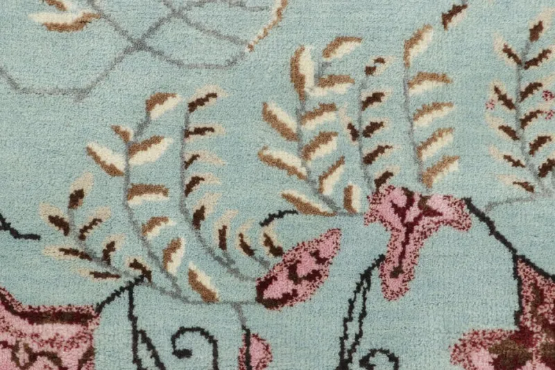 Sale Pamono Rug with Colorful Floral Patterns from R&K Principal Jahanshah Nazmiyal