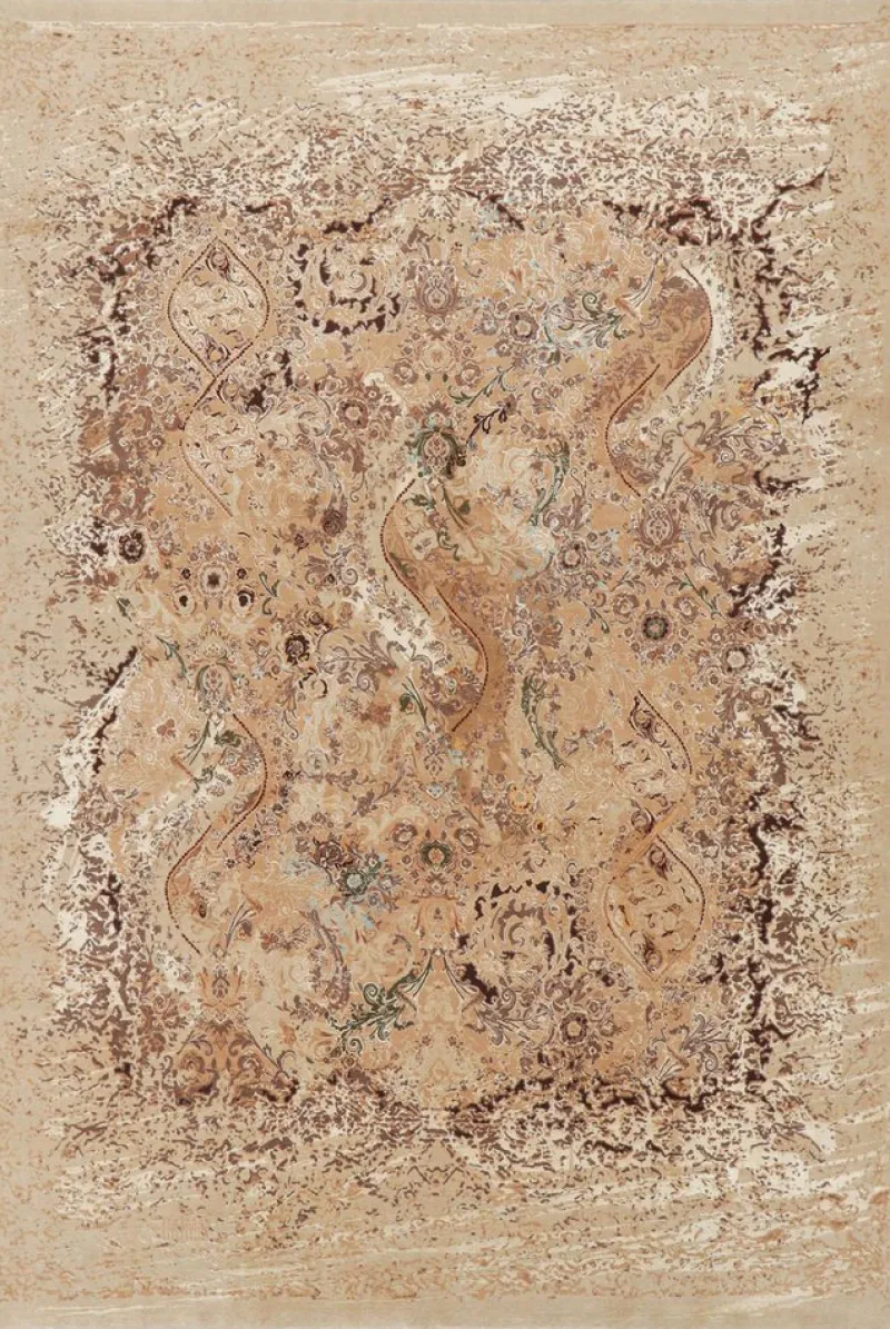 Pamono Rug with Floral and Abstract Patterns from R&K Principal Jahanshah Nazmiyal> Carpets & Textiles|Carpets & Textiles