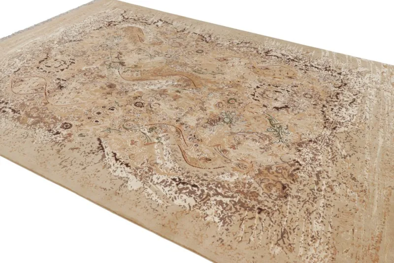 Pamono Rug with Floral and Abstract Patterns from R&K Principal Jahanshah Nazmiyal> Carpets & Textiles|Carpets & Textiles