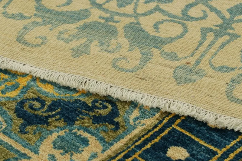 Pamono Rug with Floral Patterns from R&K Principal Jahanshah Nazmiyal> Carpets & Textiles|Carpets & Textiles
