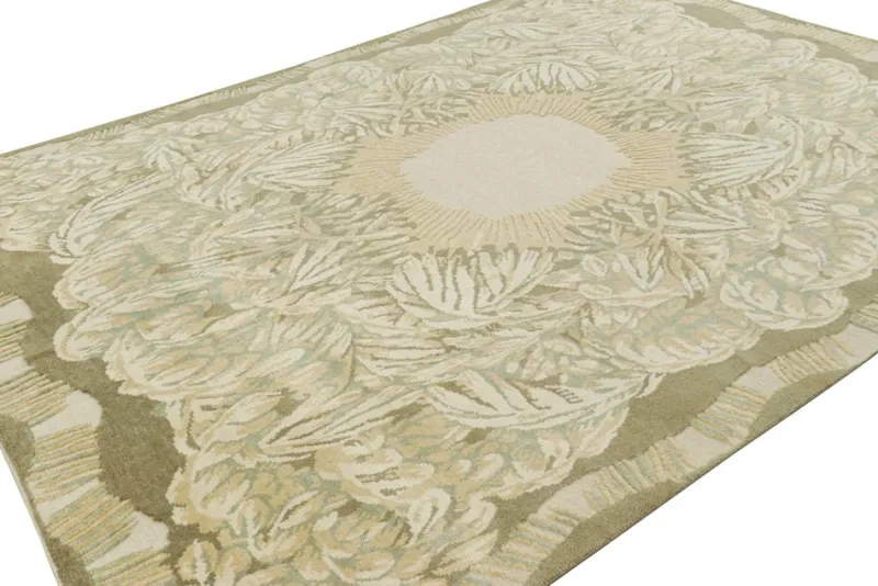 Pamono Rug with Floral Patterns from R&K Principal Jahanshah Nazmiyal> Carpets & Textiles|Carpets & Textiles