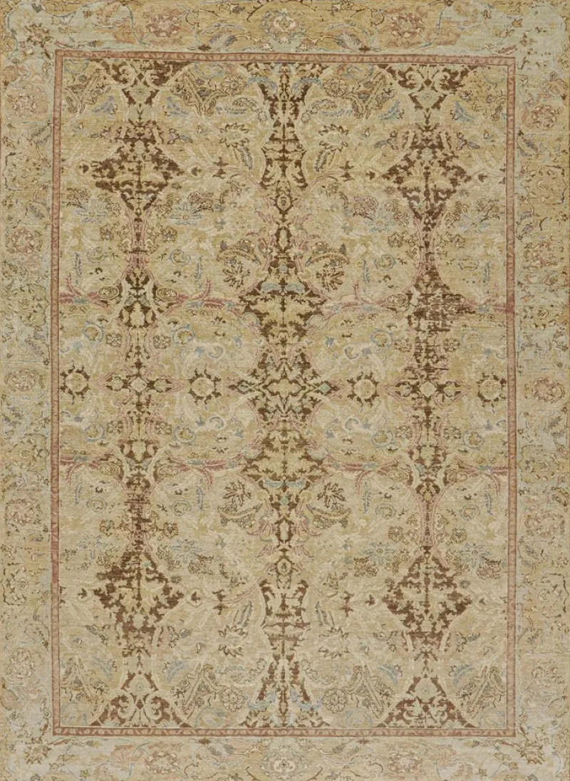 Pamono Rug with Floral Patterns from R&K Principal Jahanshah Nazmiyal> Carpets & Textiles|Carpets & Textiles