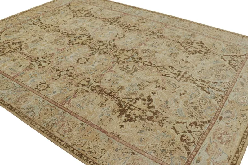 Pamono Rug with Floral Patterns from R&K Principal Jahanshah Nazmiyal> Carpets & Textiles|Carpets & Textiles