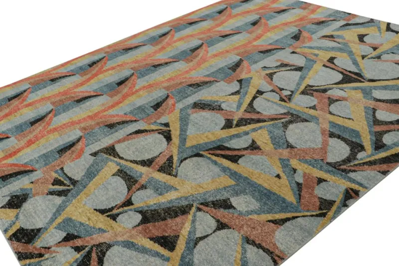 Pamono Rug with Geometric Patterns from R&K Principal Jahanshah Nazmiyal> Carpets & Textiles|Carpets & Textiles