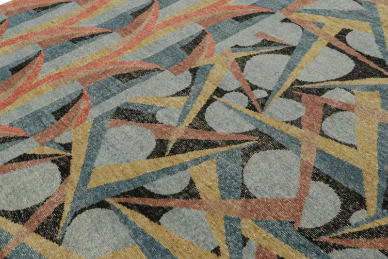 Pamono Rug with Geometric Patterns from R&K Principal Jahanshah Nazmiyal> Carpets & Textiles|Carpets & Textiles