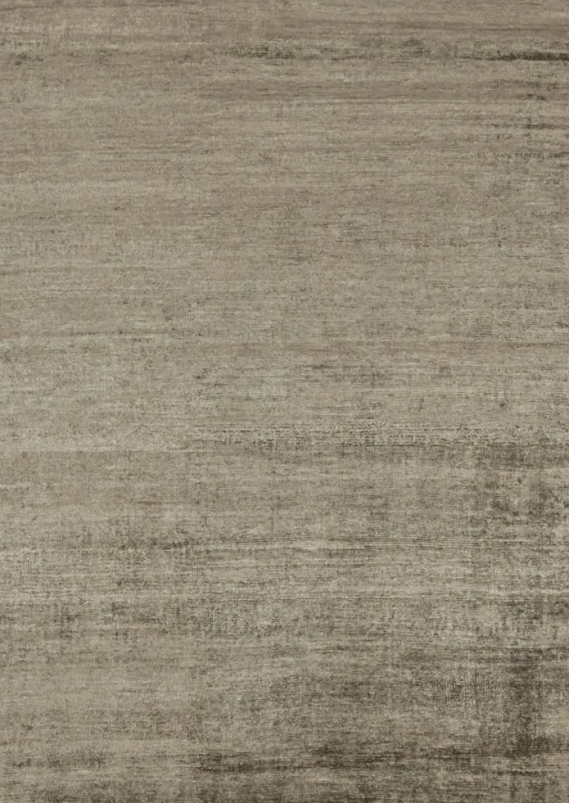 Pamono Rug with Hand-Knotted Silk Stripe from R&K Principal Jahanshah Nazmiyal> Carpets & Textiles|Carpets & Textiles