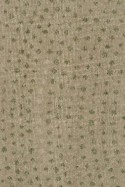 Online Pamono Runner in Beige with Green Dot Pattern from R&K Principal Jahanshah Nazmiyal