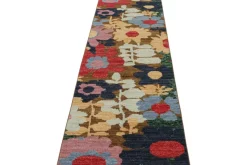 Pamono Runner with Floral Patterns from R&K Principal Jahanshah Nazmiyal
