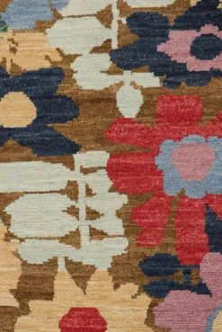 Pamono Runner with Floral Patterns from R&K Principal Jahanshah Nazmiyal