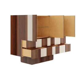 Pamono Ruskin Wood Cabinet by Hommés Studio