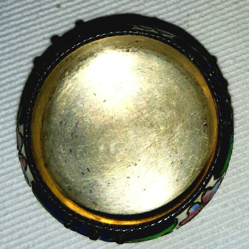 Pamono Russian Silver and Enamel Gilded Salt Cellar, 1890s> Salt & Pepper Shakers