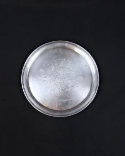 Pamono Russian Silver Tray by Sazikov, 1868