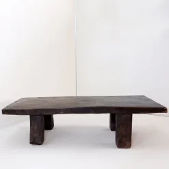 Pamono Rustic and Brutalist Coffee Table, 1980s><noscript><img width=