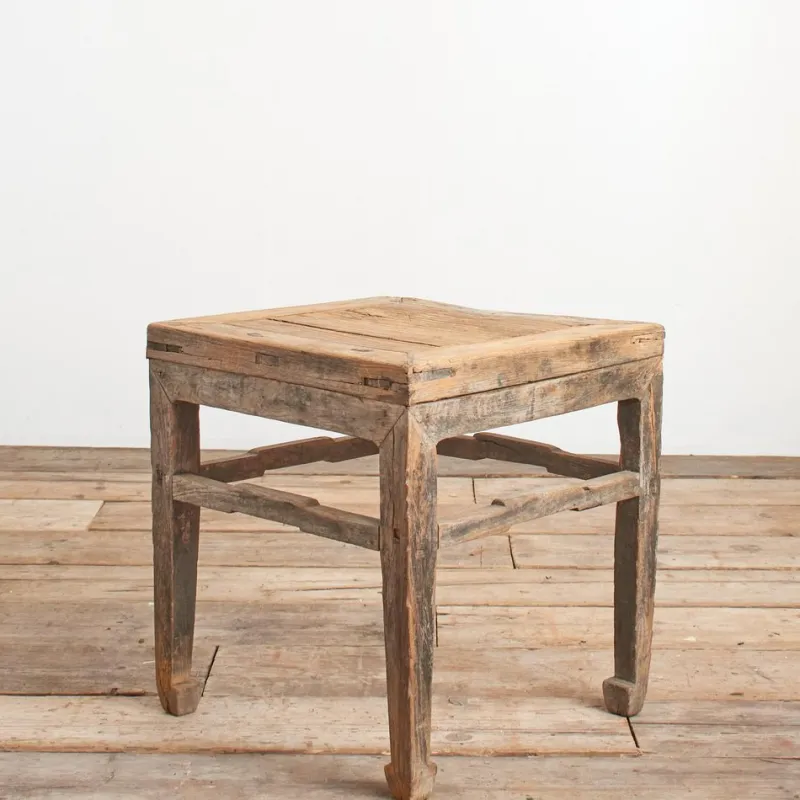 Pamono Rustic Bedside Table, 1920s> Nightstands