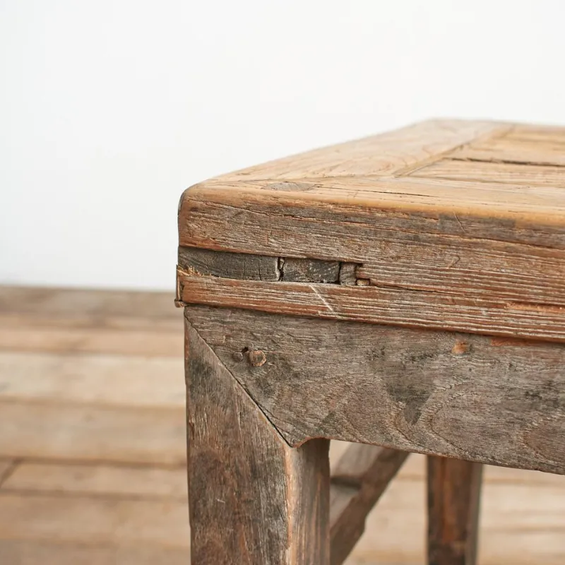 Pamono Rustic Bedside Table, 1920s> Nightstands