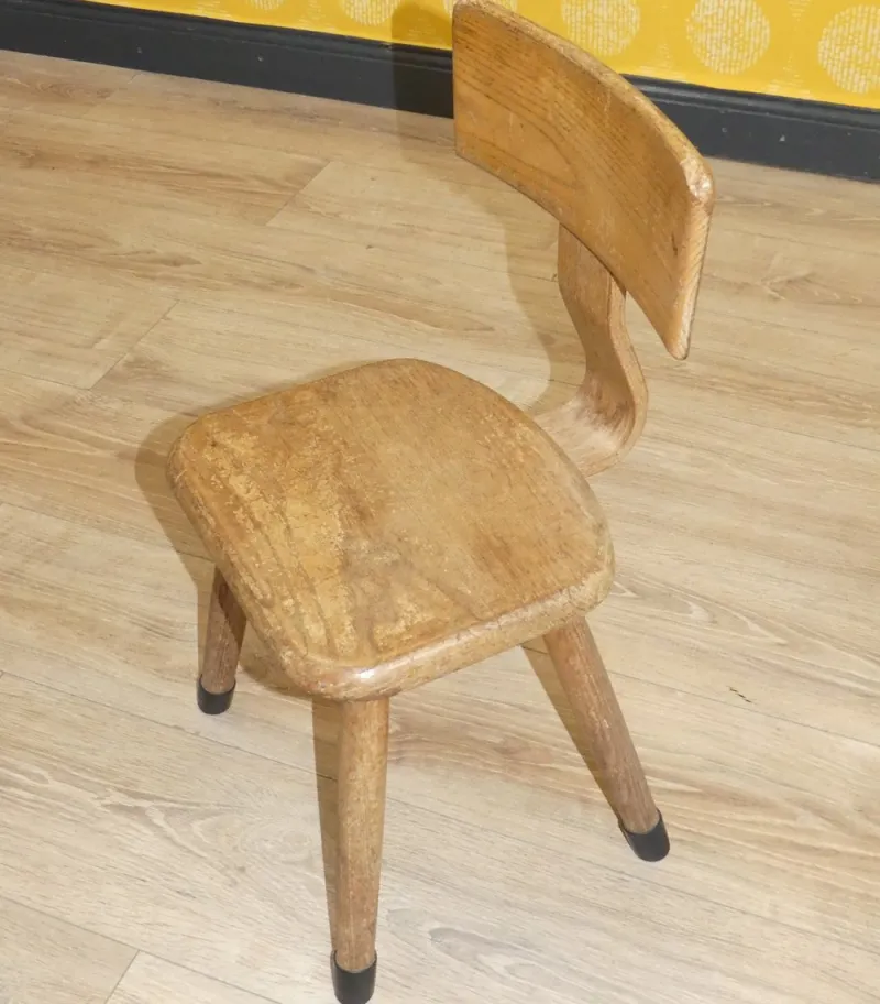 Pamono Rustic Children's Chair in Wood, 1960s> Children's Chairs