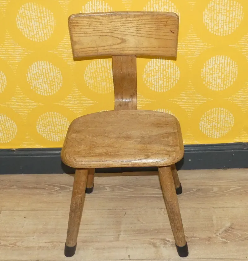 Pamono Rustic Children's Chair in Wood, 1960s> Children's Chairs
