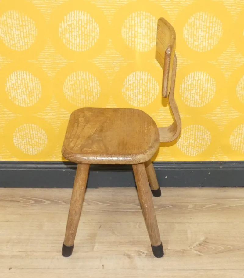 Pamono Rustic Children's Chair in Wood, 1960s> Children's Chairs