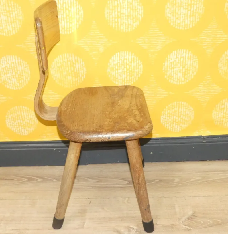 Pamono Rustic Children's Chair in Wood, 1960s> Children's Chairs
