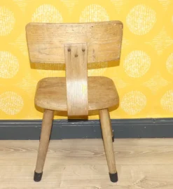 Pamono Rustic Children's Chair in Wood, 1960s><noscript><img width=