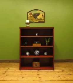 Pamono Rustic Red Pine Shelf Unit, 1890s> Shelves & Wall Units