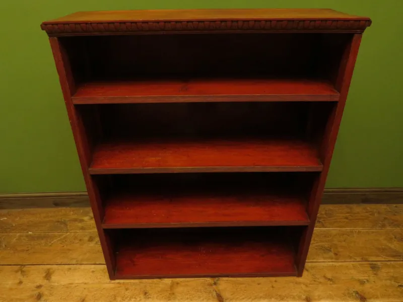 Pamono Rustic Red Pine Shelf Unit, 1890s> Shelves & Wall Units
