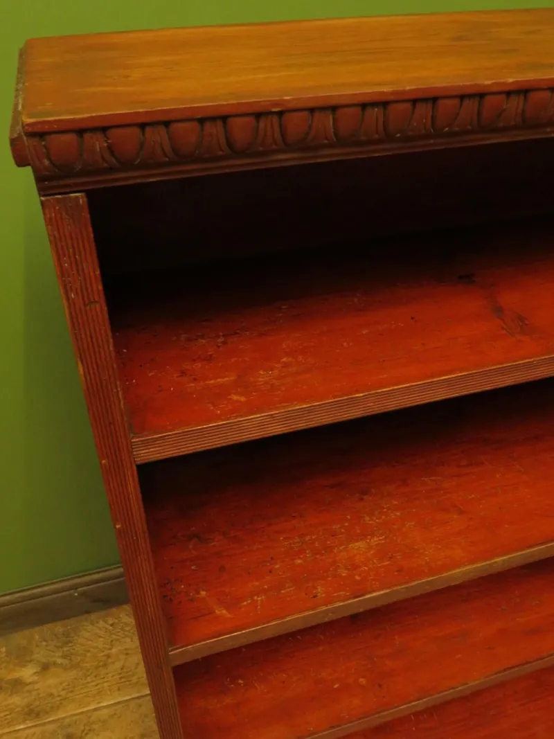 Pamono Rustic Red Pine Shelf Unit, 1890s> Shelves & Wall Units