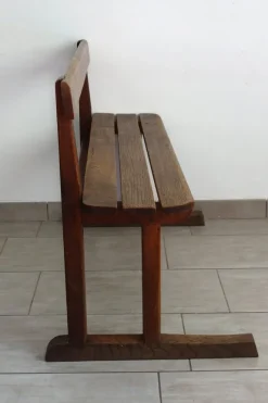 Discount Pamono Rustic School Bench, 1950s